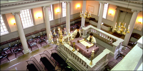 Touro Synagogue in Newport – Colonial New England
