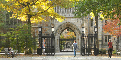 Yale University in New Haven – Colonial New England
