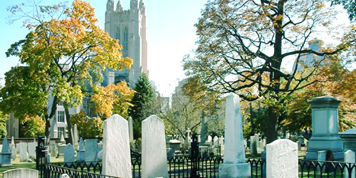 Grove Street Cemetery in New Haven CT